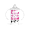 12oz Stainless Steel Personalized Sippy Tumbler - myembroideredgifts-com - GLAM