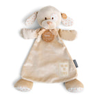 You Are So Loved Taupe Puppy Blankie by Demdaco Personalized - 15 in