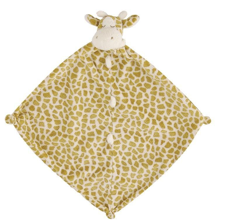 Angel Dear Baby Giraffe Personalized Security Blanket Lovey - myembroideredgifts-com - Angel Dear