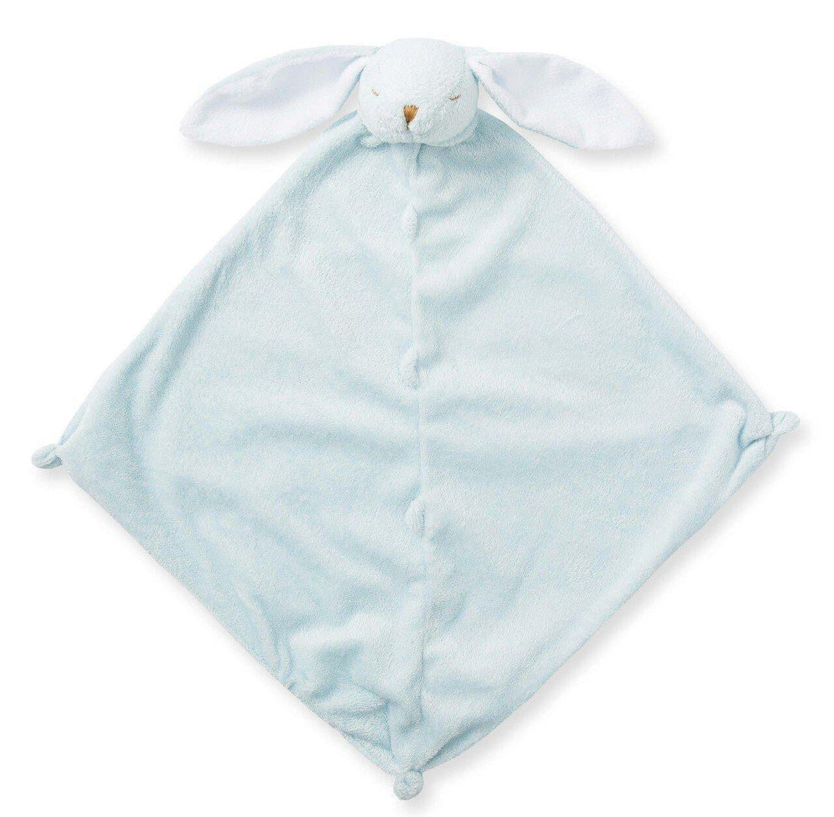 Angel Dear Blue Bunny Personalized Security Blanket Lovey - myembroideredgifts-com - Angel Dear