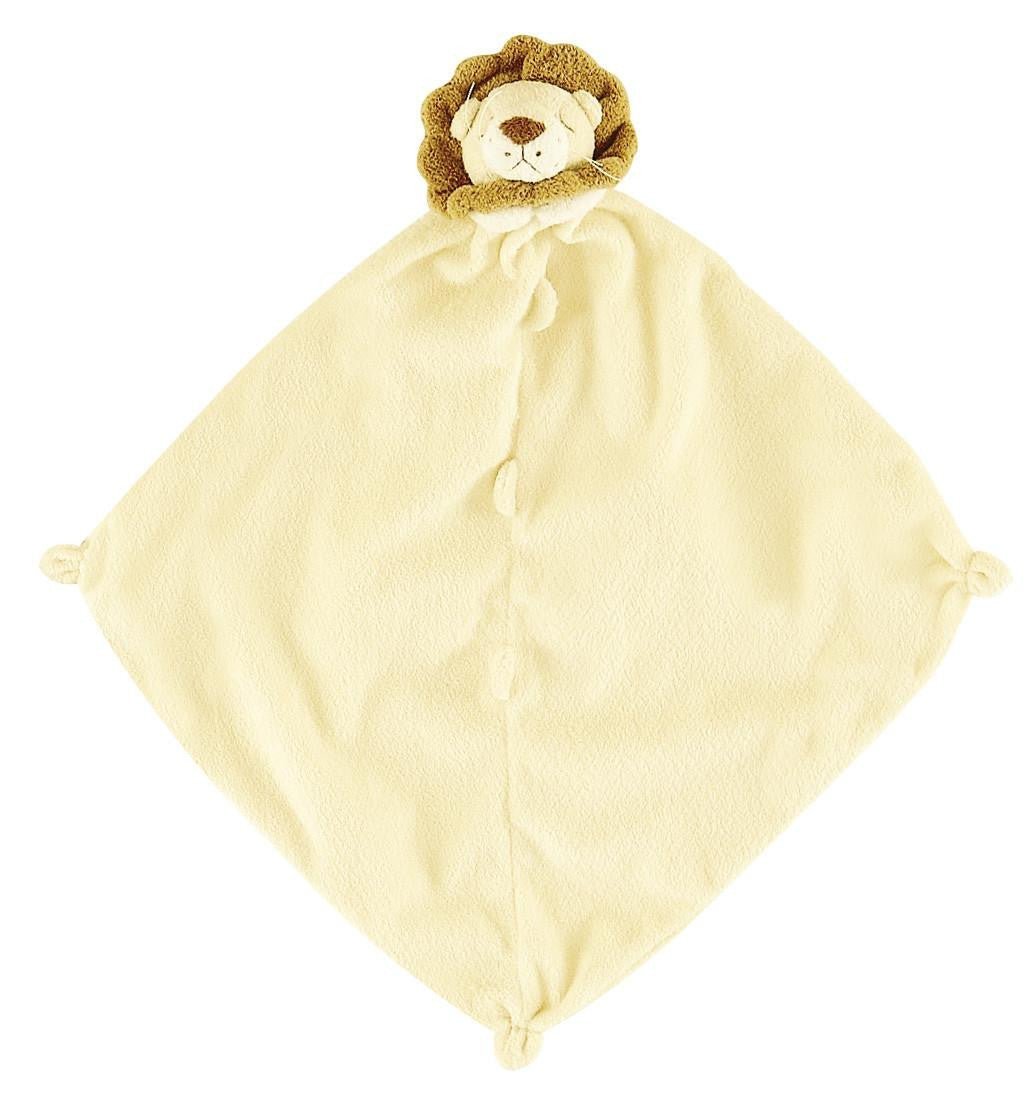 Angel Dear Lion Personalized Security Blanket Lovey - myembroideredgifts-com - Angel Dear