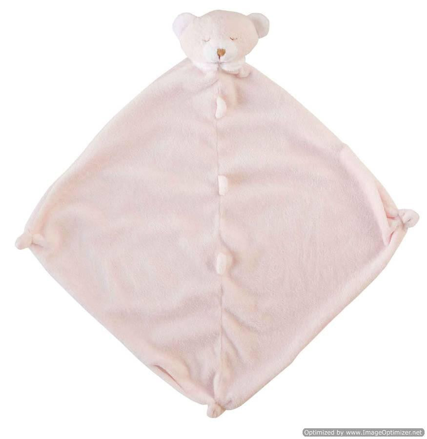  Angel Dear Pink Bear Personalzed Blankie 