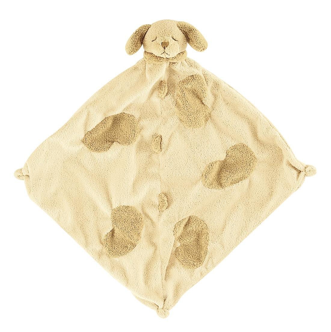 Angel Dear Puppy Personalized Security Blanket Lovey - myembroideredgifts-com - Angel Dear