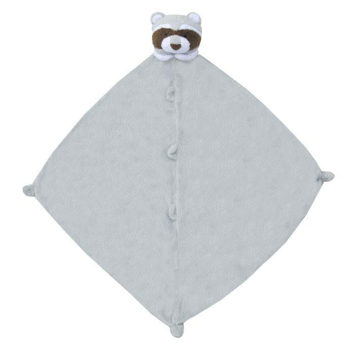 Angel Dear Raccoon Personalized Security Blanket Lovey - myembroideredgifts-com - Angel Dear