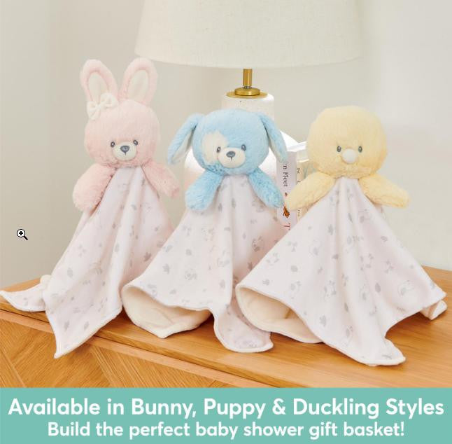 Baby Gund Buttercup Duckling Lovey 100% Recycled Personalized 