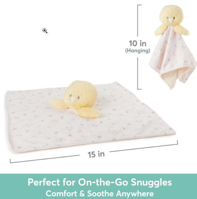 Baby Gund Buttercup Duckling Lovey 100% Recycled Personalized 