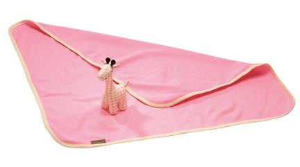 Baby Gund Love Our Earth Pink Giraffe and Blanket Gift Set 