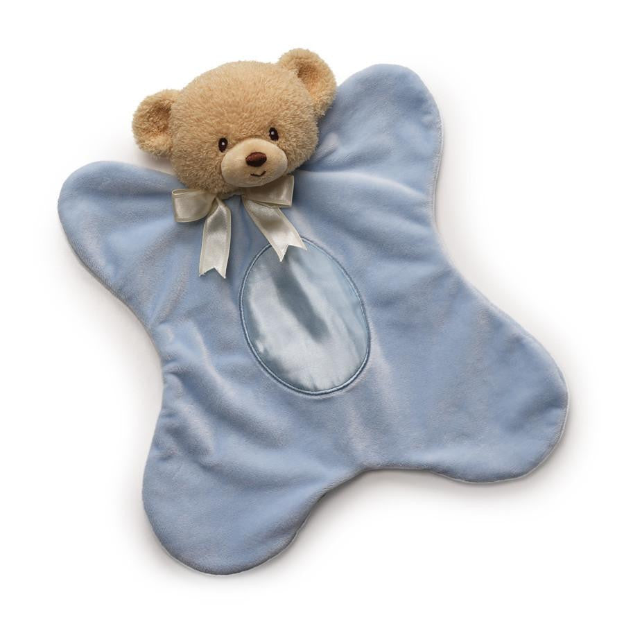 Baby Gund Teddi Blue SatineeSnug Personalized 