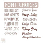 Baby Name Blanket Personalized - myembroideredgifts-com - GLAM