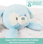 Bay Puppy Lovey 100% Recycled Personalized - myembroideredgifts-com - Baby Gund