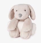 Bedtime Huggie Puppy and Blanket - myembroideredgifts-com - Elegant Baby