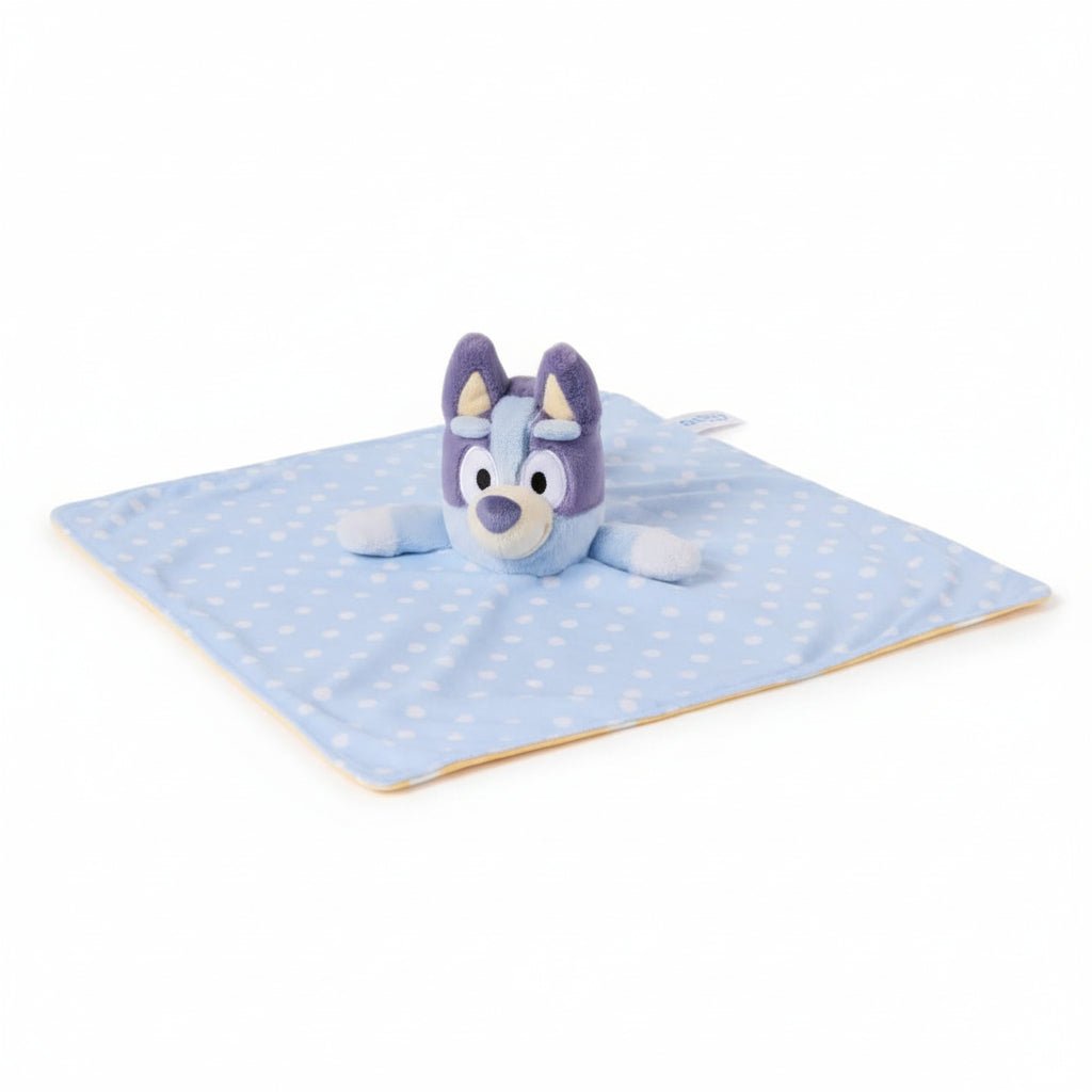 Bluey Lovey, Personalized (Made from 100% Recycled Materials) - myembroideredgifts-com - Baby Gund
