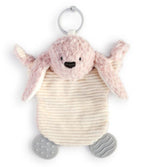 Bunny Teether Buddy Personalized - myembroideredgifts-com - Demdaco