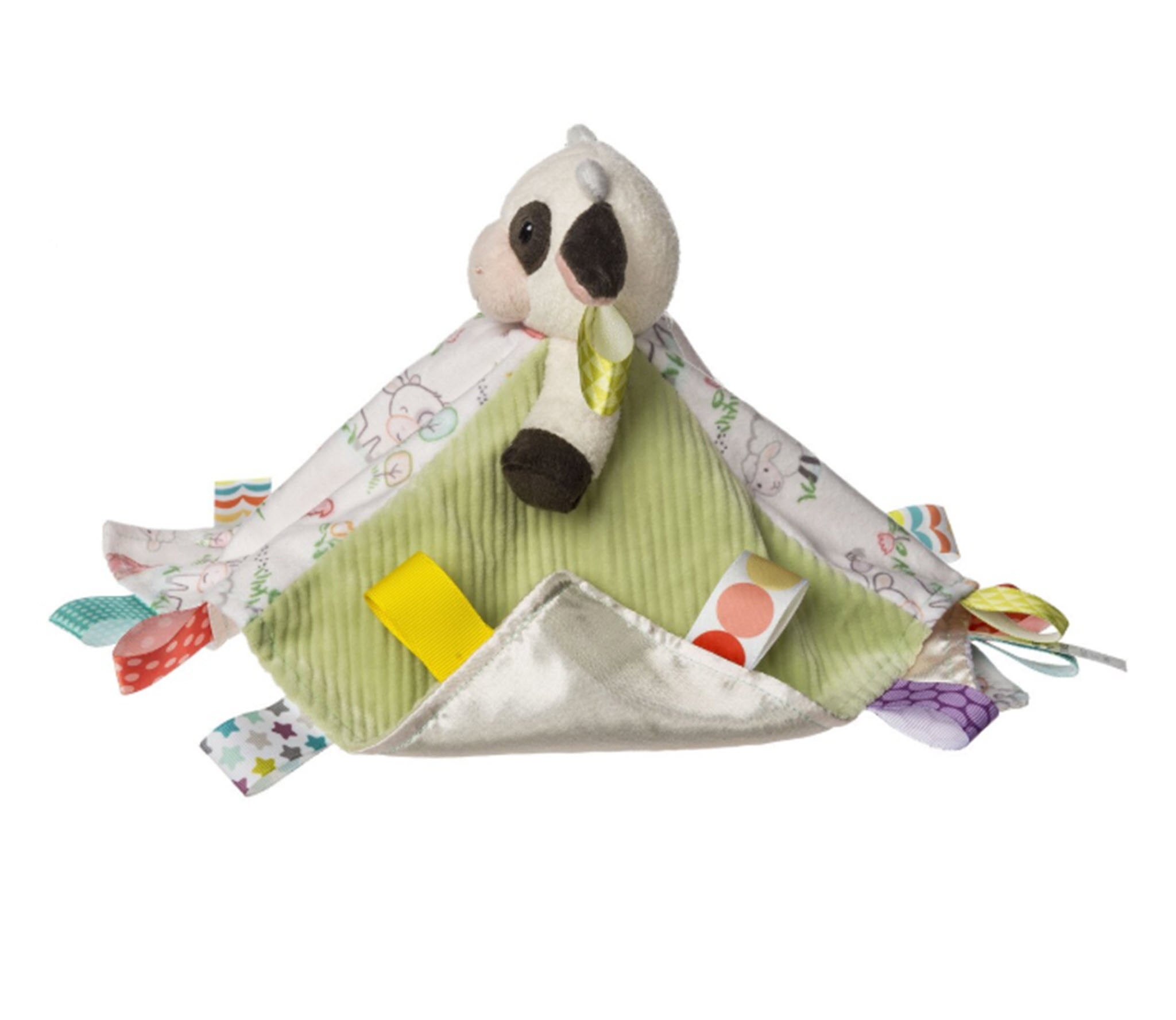 Taggies Buttercup Cow Character Blanket Personalized