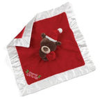 Christmas Bear Lovey Personalized - myembroideredgifts-com - Gund