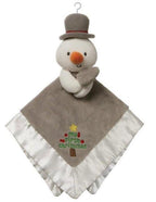 Christmas Snowman Lovey Personalized - myembroideredgifts-com - Gund