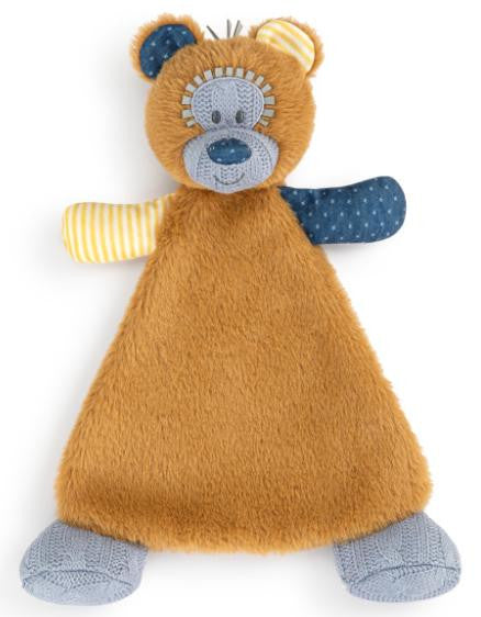 Demdaco Oddball Bear Blankie Personalized 