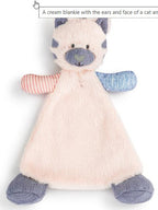 Demdaco Oddball Kitty Blankie Personalized 