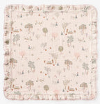 Elegant Baby Garden Picnic Organic Muslin Security Blanket Personalized 