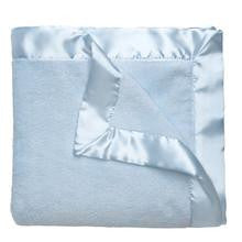 Elegant Baby Light Blue Coral Fleece Blanket Personalized 