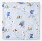 Elegant Baby Magical Adventure Organic Muslin Security Blanket 