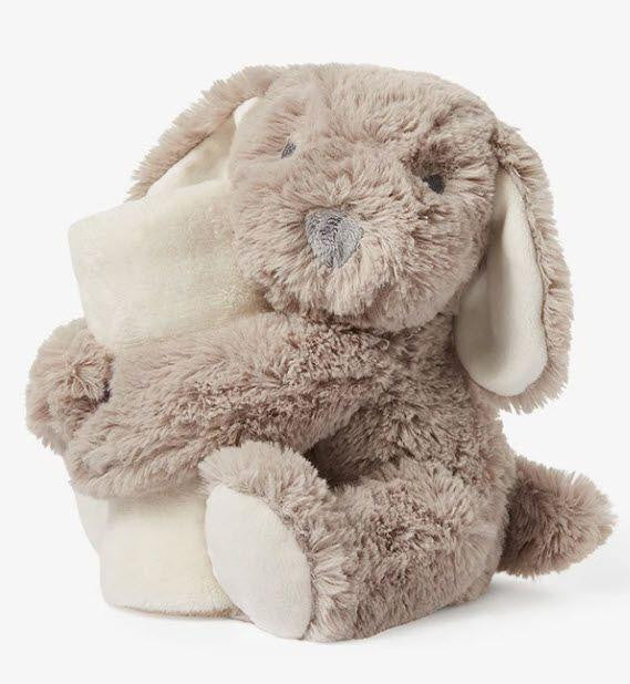 Elegant Baby Naptime Puppy with Lovie Personalized 