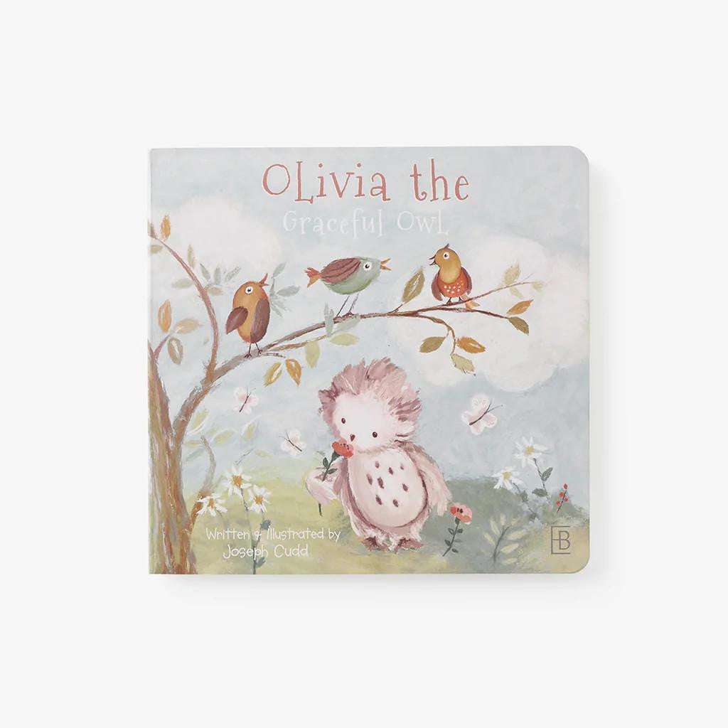 Elegant Baby Olivia Owl Board Book 