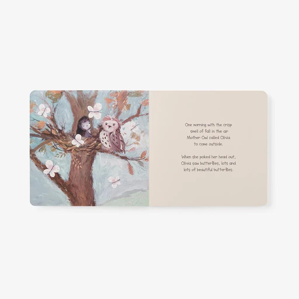 Elegant Baby Olivia Owl Board Book 