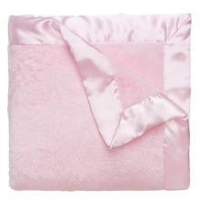 Elegant Baby Pink Coral Fleece Blanket Personalized 