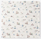 Elegant Baby Pond Friends Organic Muslin Blankie 