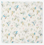 Elegant Baby Treehouse Organic Muslin Baby Blanket with Fur Personalized 