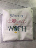 For God So Loved the World Child's T-Shirt - myembroideredgifts-com - myembroideredgifts-com