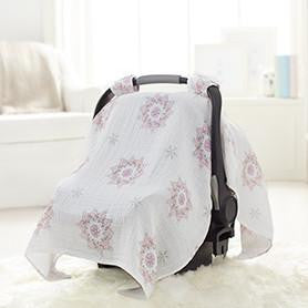  For The Birds Medallion Car Seat Canopy 