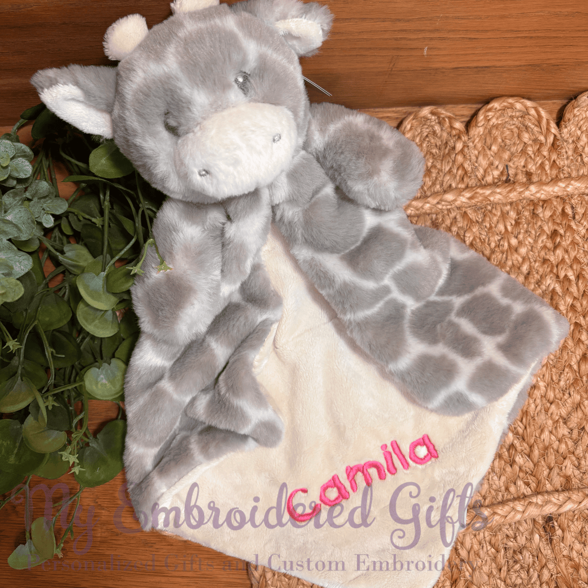 Cuddlers Luvster Gabby Giraffe Personalized