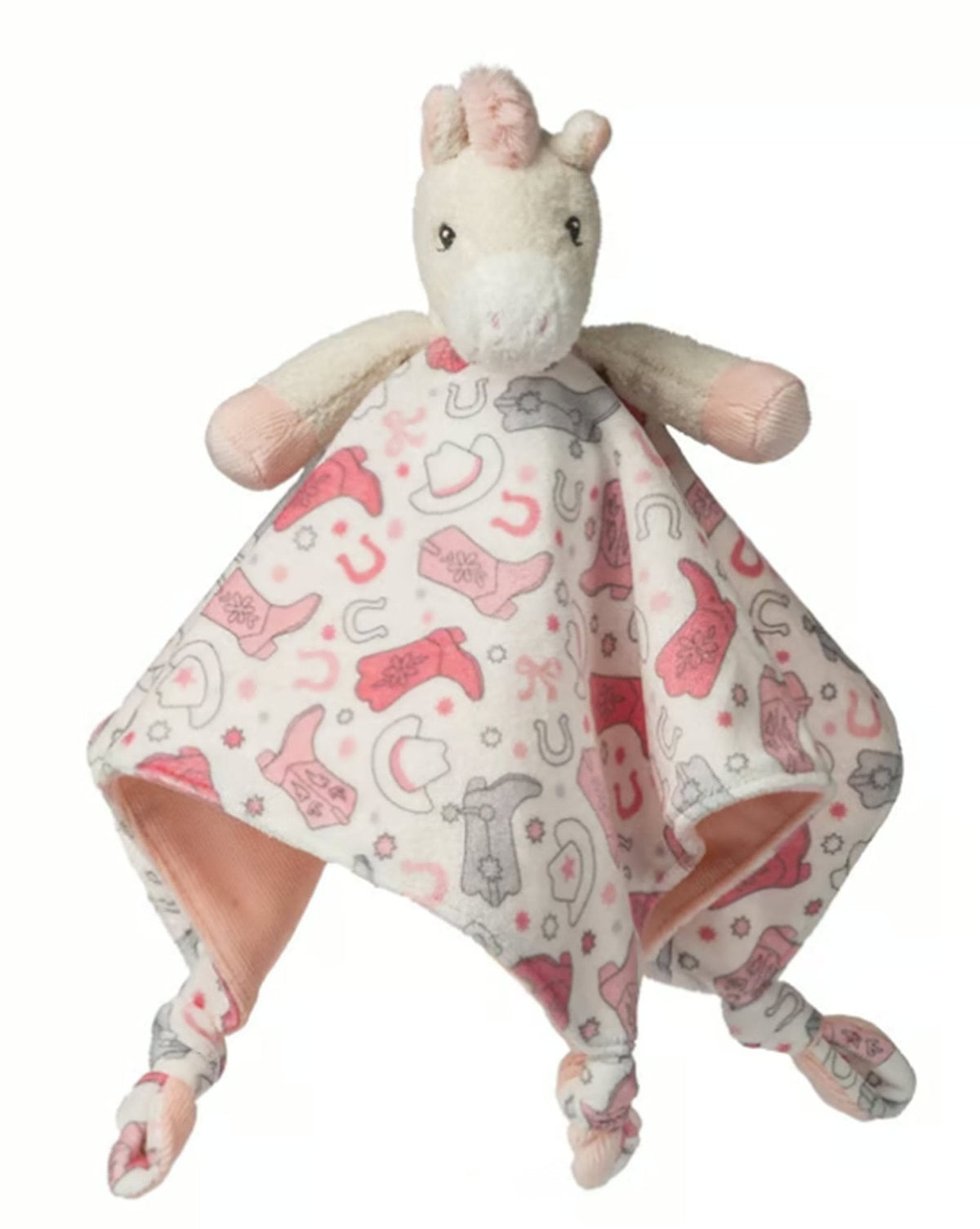 Giddy Up Pony Taggies Character Blanket Personalized - myembroideredgifts-com - Mary Meyer