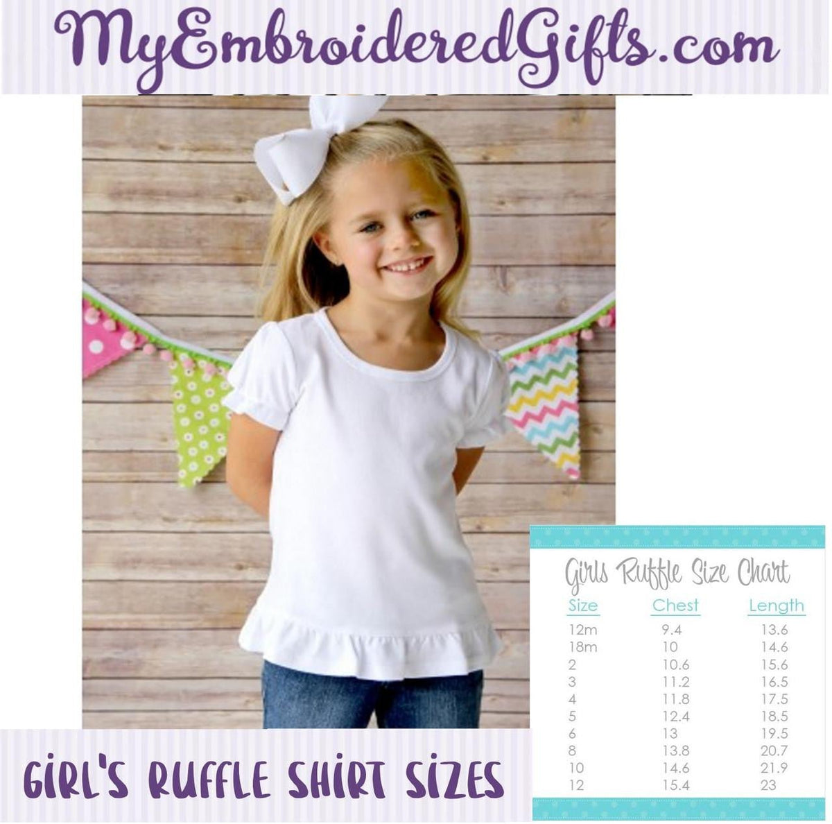 Girl's Easter Bunny Shirt Personalized - myembroideredgifts-com - myembroideredgifts-com
