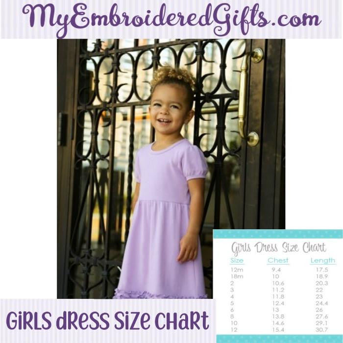  Girl's Personalized Easter Bunny Dress 