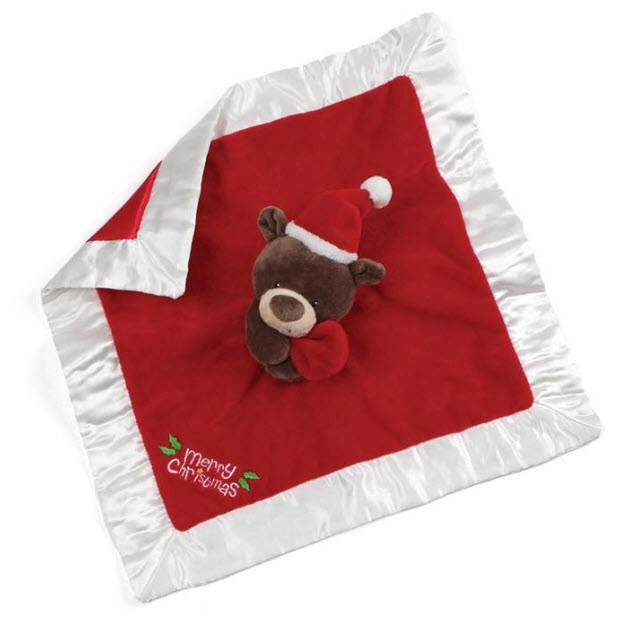 Gund Christmas Bear Lovey Personalized 