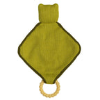 Knitted Nursery Frog Lovey Personalized - myembroideredgifts-com - Mary Meyer