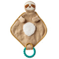 Knitted Nursery Sloth Lovey Personalized - myembroideredgifts-com - Mary Meyer