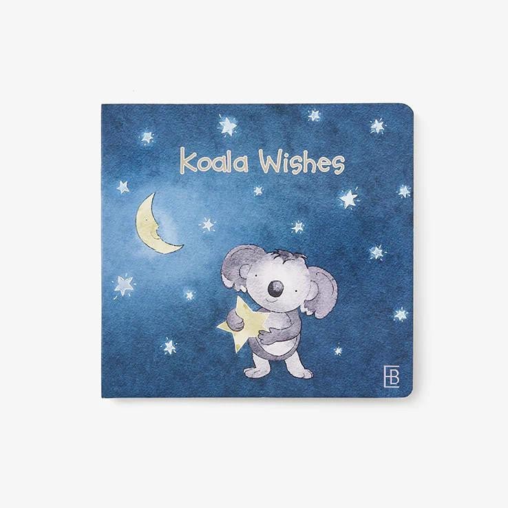 Koala Wishes Board Book - myembroideredgifts-com - Elegant Baby