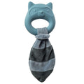 Leika Little Raccoon Teether Personalized - myembroideredgifts-com - Mary Meyer