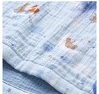 Magical Adventure Organic Muslin Security Blanket - myembroideredgifts-com - Elegant Baby