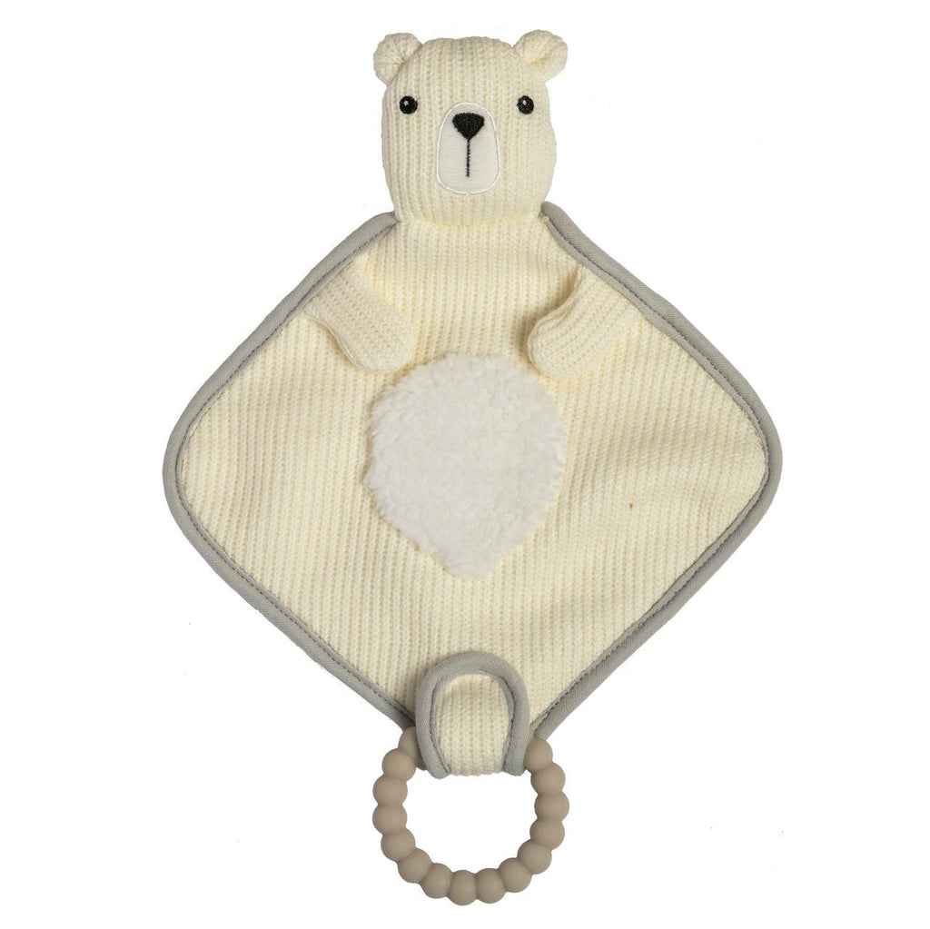 Mary Meyer Knitted Nursery Polar Bear Lovey Personalized 
