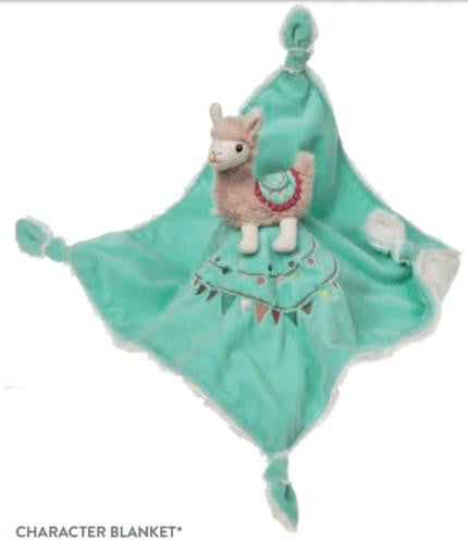 Mary Meyer Lily Llama Character Blanket Personalized 
