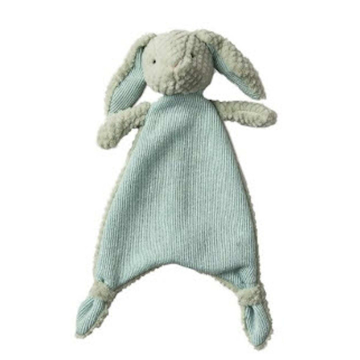 Mary Meyer Nibbles Bunny Lil Lovey Green Personalized - myembroideredgifts-com - Mary Meyer