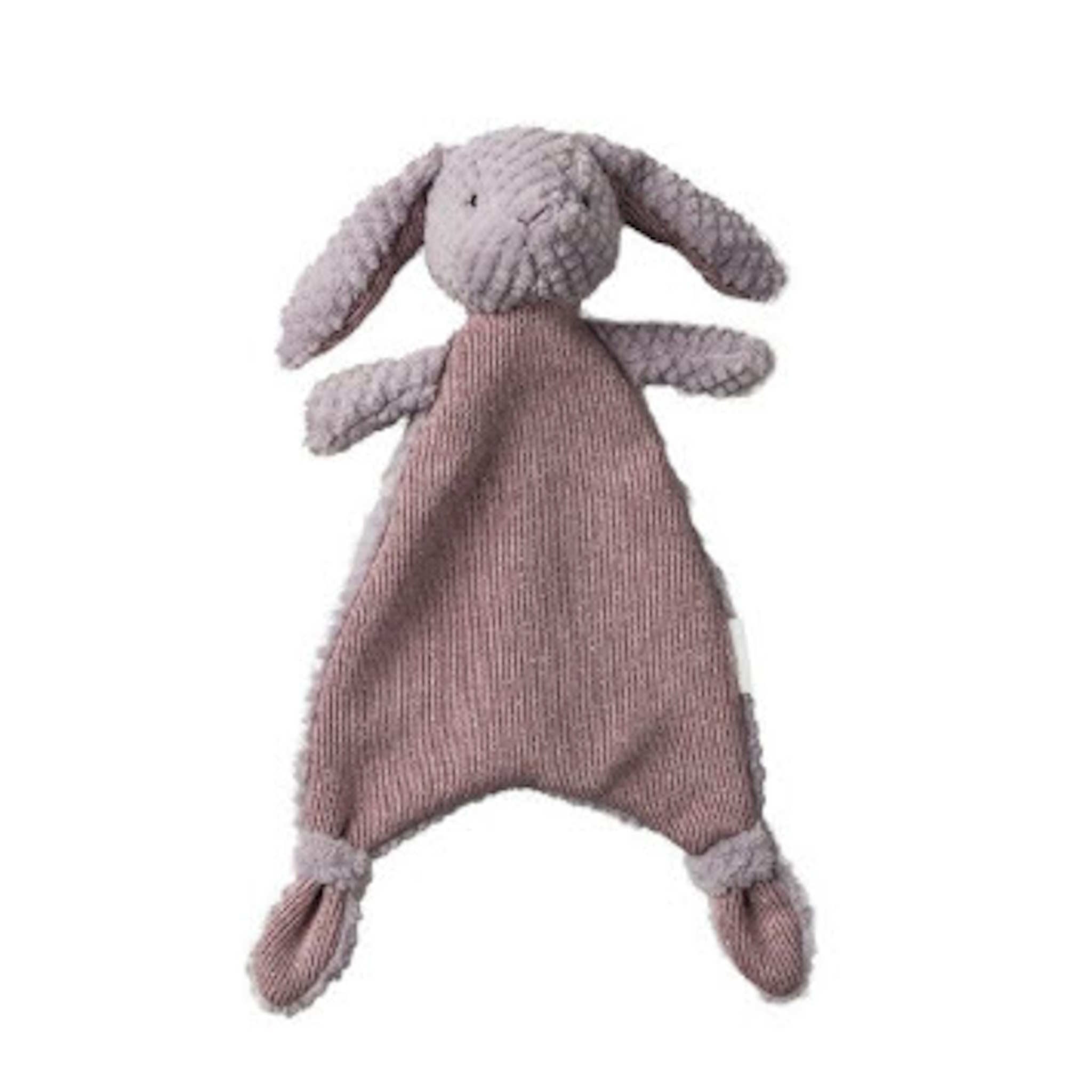 Mary Meyer Nibbles Bunny Lil Lovey Purple Personalized - myembroideredgifts - com - Mary Meyer