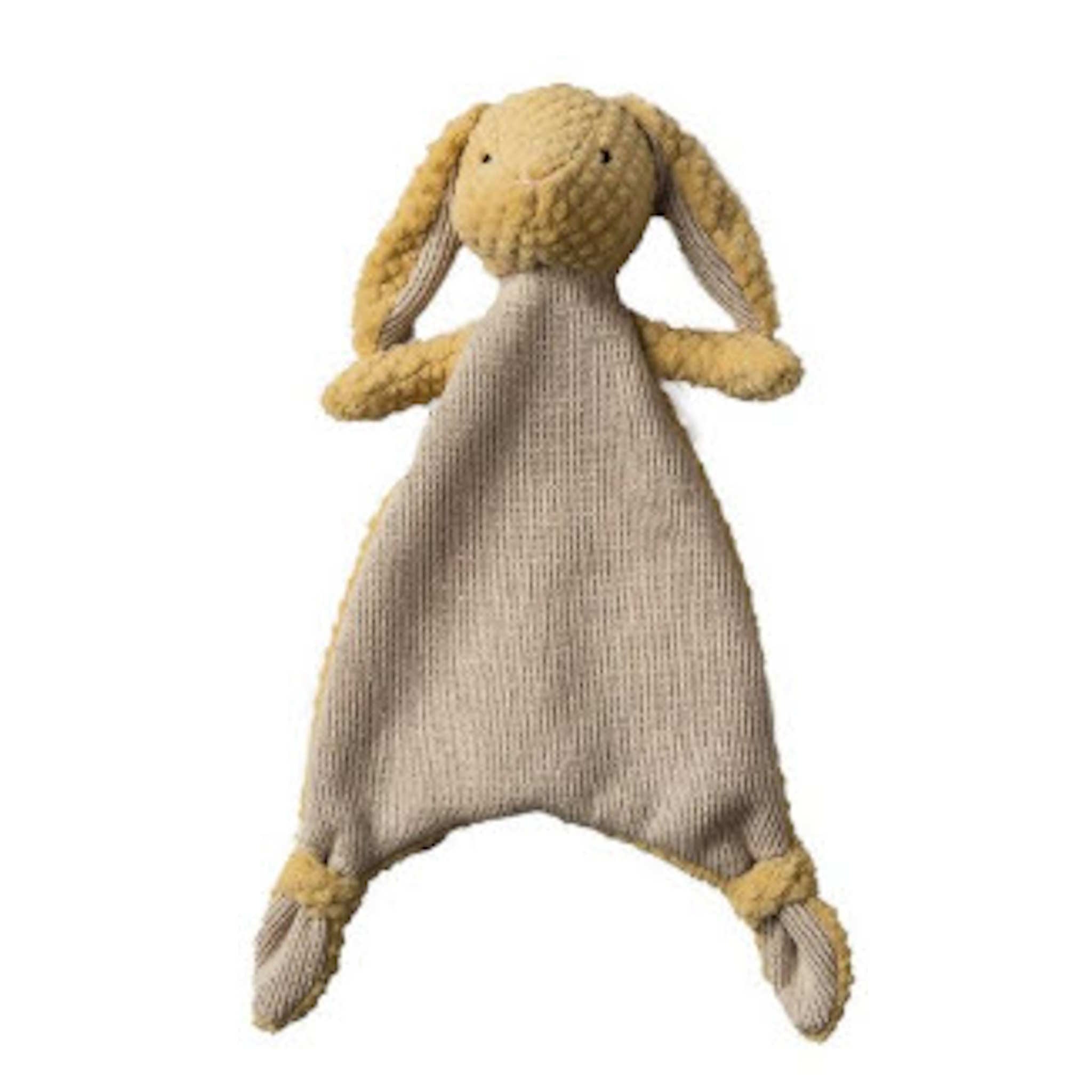 Mary Meyer Nibbles Bunny Lil Lovey Yellow Personalized - myembroideredgifts - com - Mary Meyer