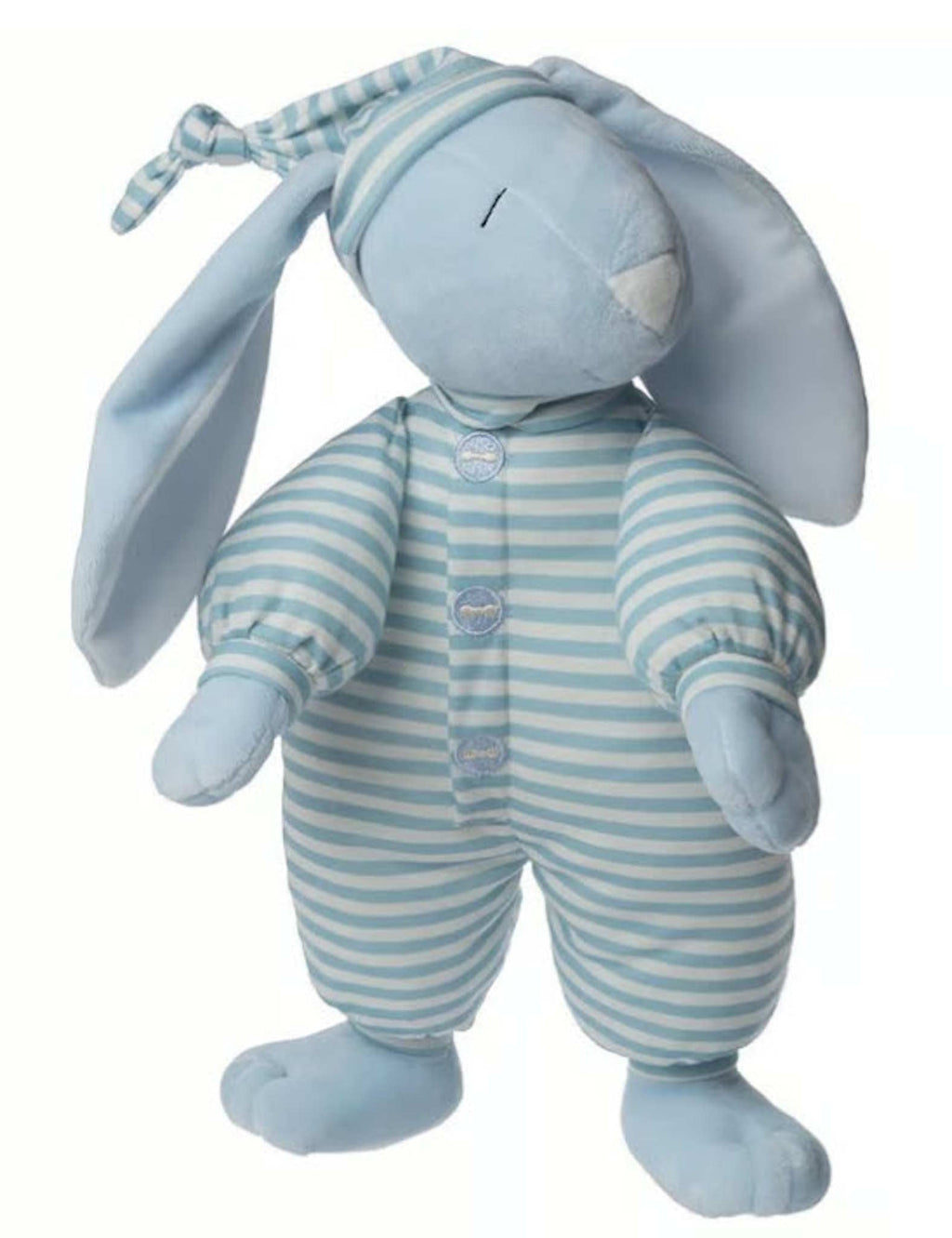 Mary Meyer Sleepyhead Bunny Plush Blue – Reintroduced North American Bear Co. Vintage Baby Lovey - myembroideredgifts-com - Mary Meyer