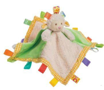 Mary Meyer Taggies Sherbet Lamb Character Blanket Personalized 